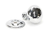 From The Anvil - Polished Chrome Hammered Mushroom Cabinet Knob 32mm | Sku. 46023 | Trade Door Handles.