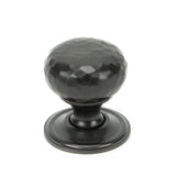 From The Anvil - Aged Bronze Hammered Mushroom Cabinet Knob 32mm | Sku. 46024 | Trade Door Handles.
