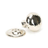 From The Anvil - Polished Nickel Hammered Mushroom Cabinet Knob 38mm | Sku. 46027 | Trade Door Handles.
