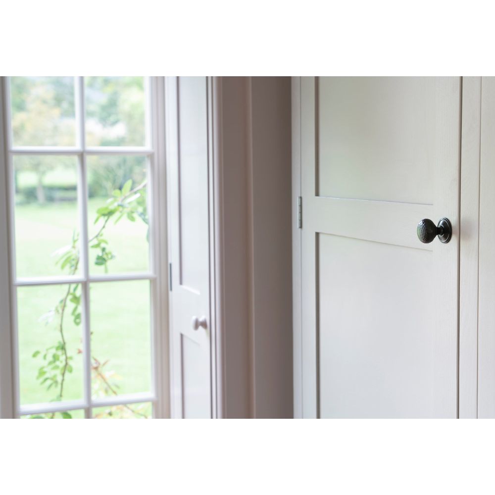 From The Anvil - Aged Bronze Hammered Mushroom Cabinet Knob 38mm | Sku. 46029 | Trade Door Handles.