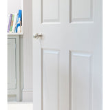 From The Anvil - Polished Nickel Hammered Mushroom Mortice/Rim Knob Set | Sku. 46032 | Trade Door Handles.