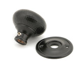 From The Anvil - Aged Bronze Hammered Mushroom Mortice/Rim Knob Set | Sku. 46034 | Trade Door Handles.