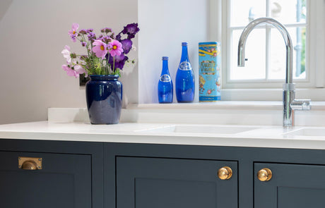 From The Anvil - Aged Brass Hammered Art Deco Drawer Pull | Sku. 46036 | Trade Door Handles.