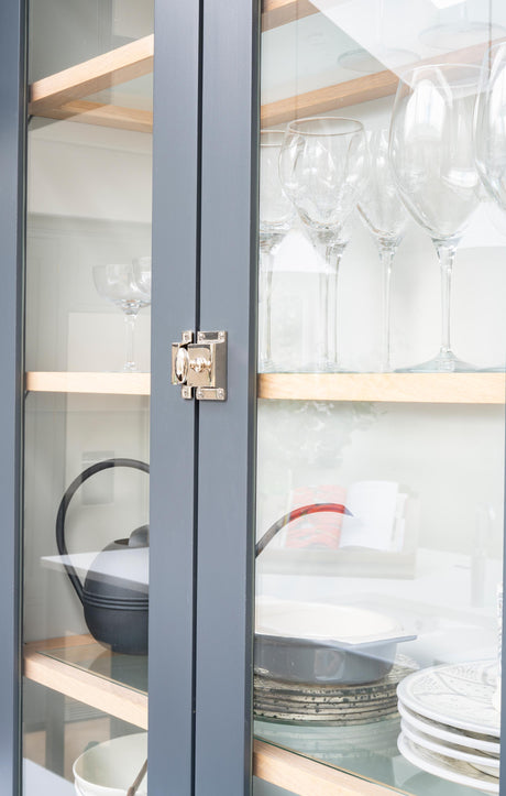 From The Anvil - Polished Nickel Cabinet Latch | Sku. 46047 | Trade Door Handles.