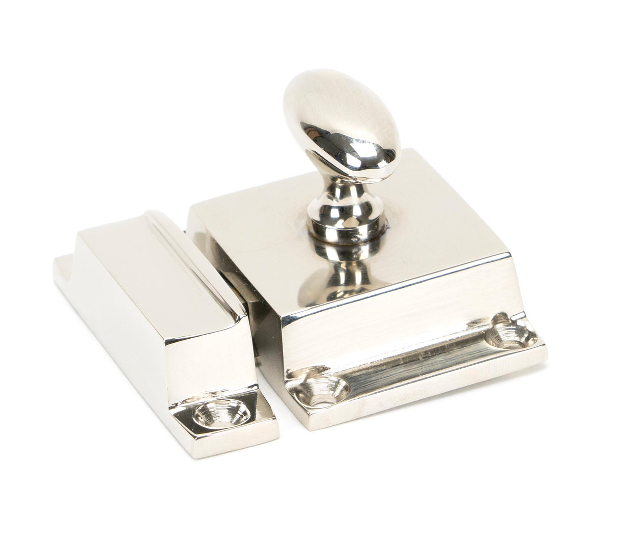 From The Anvil - Polished Nickel Cabinet Latch | Sku. 46047 | Trade Door Handles.
