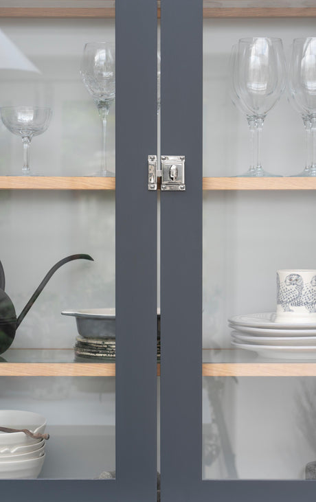 From The Anvil - Polished Chrome Cabinet Latch | Sku. 46048 | Trade Door Handles.