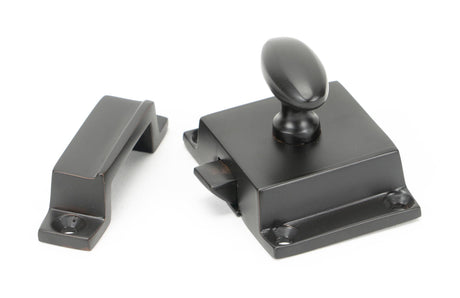 From The Anvil - Aged Bronze Cabinet Latch | Sku. 46049 | Trade Door Handles.