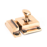 From The Anvil - Polished Bronze Cabinet Latch | Sku. 46050 | Trade Door Handles.