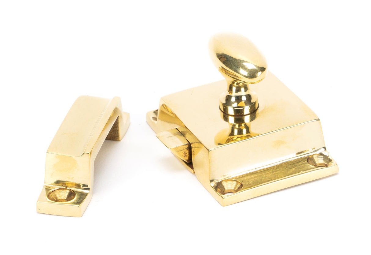 From The Anvil - Polished Brass Cabinet Latch | Sku. 46051 | Trade Door Handles.