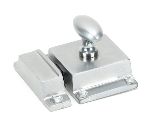 From The Anvil - Satin Chrome Cabinet Latch | Sku. 46052 | Trade Door Handles.
