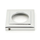 From The Anvil - Polished Chrome Newbury Lever on Rose Set (Square) | Sku. 46056 | Trade Door Handles.