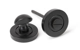 From The Anvil - Aged Bronze Round Thumbturn Set (Plain) | Sku. 46105 | Trade Door Handles.