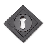 From The Anvil - Aged Bronze Round Escutcheon (Square) | Sku. 46116 | Trade Door Handles.