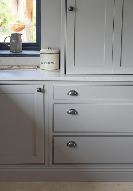 From The Anvil - Pewter Regency Concealed Drawer Pull | Sku. 46134 | Trade Door Handles.