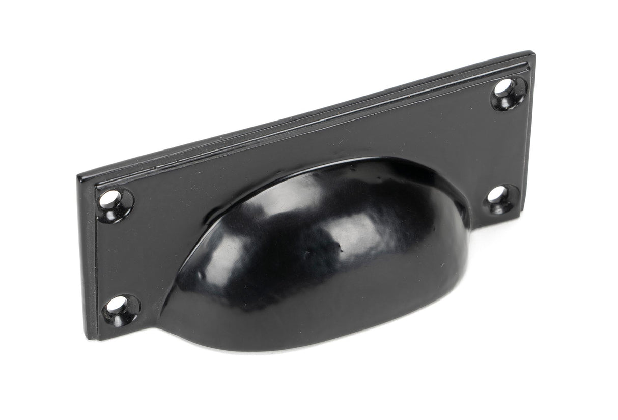 From The Anvil - Black Art Deco Drawer Pull | Sku. 46135 | Trade Door Handles.