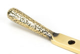From The Anvil - Aged Brass 10" Hammered Newbury Stay | Sku. 46145 | Trade Door Handles.