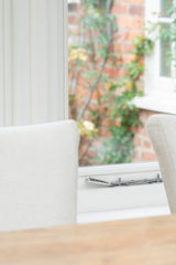 From The Anvil - Polished Chrome 8" Hammered Newbury Stay | Sku. 46147 | Trade Door Handles.