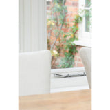 From The Anvil - Polished Chrome 8" Hammered Newbury Stay | Sku. 46147 | Trade Door Handles.