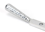 From The Anvil - Polished Chrome 10" Hammered Newbury Stay | Sku. 46148 | Trade Door Handles.