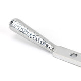 From The Anvil - Polished Chrome 10" Hammered Newbury Stay | Sku. 46148 | Trade Door Handles.