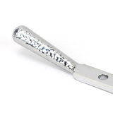 From The Anvil - Polished Chrome 12" Hammered Newbury Stay | Sku. 46149 | Trade Door Handles.