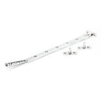 From The Anvil - Polished Chrome 12" Hammered Newbury Stay | Sku. 46149 | Trade Door Handles.