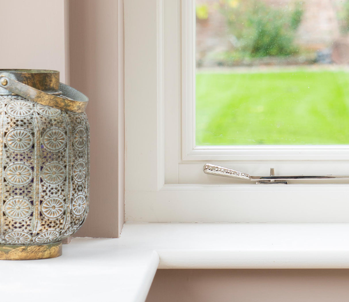 From The Anvil - Polished Nickel 8" Hammered Newbury Stay | Sku. 46150 | Trade Door Handles.