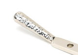 From The Anvil - Polished Nickel 12" Hammered Newbury Stay | Sku. 46152 | Trade Door Handles.