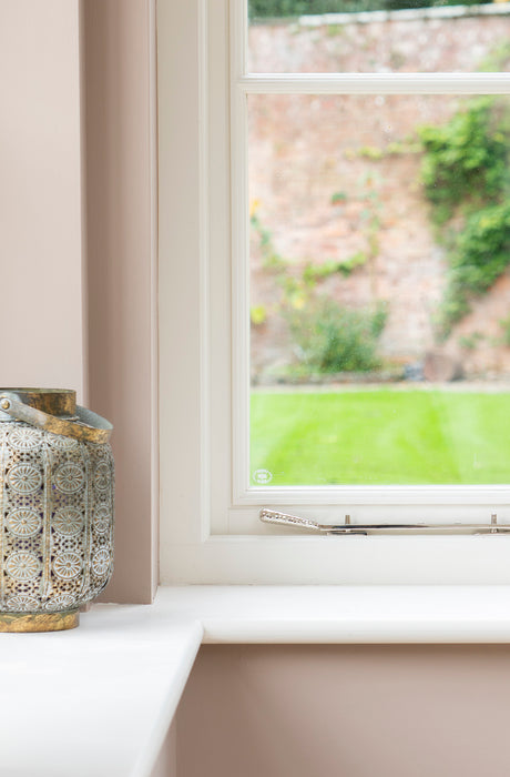 From The Anvil - Polished Nickel 12" Hammered Newbury Stay | Sku. 46152 | Trade Door Handles.