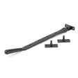 From The Anvil - Aged Bronze 10" Hammered Newbury Stay | Sku. 46154 | Trade Door Handles.