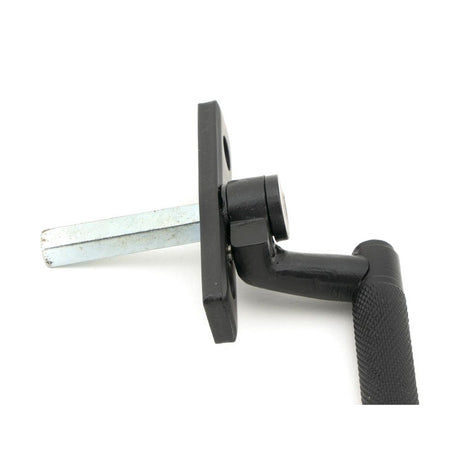 From The Anvil - Matt Black Brompton Espag - RH | Sku. 46166 | Trade Door Handles.