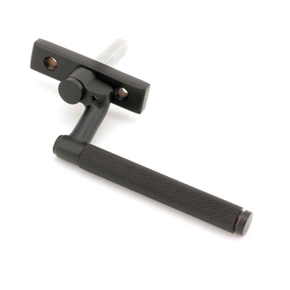From The Anvil - Aged Bronze Brompton Espag - LH | Sku. 46169 | Trade Door Handles.
