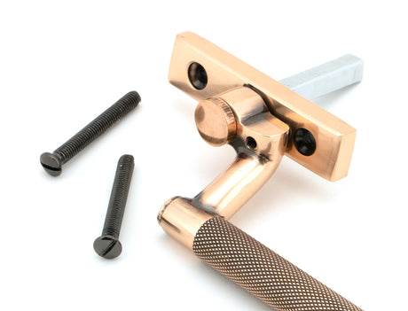 From The Anvil - Polished Bronze Brompton Espag - LH | Sku. 46171 | Trade Door Handles.