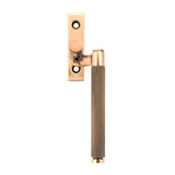 From The Anvil - Polished Bronze Brompton Espag - RH | Sku. 46172 | Trade Door Handles.