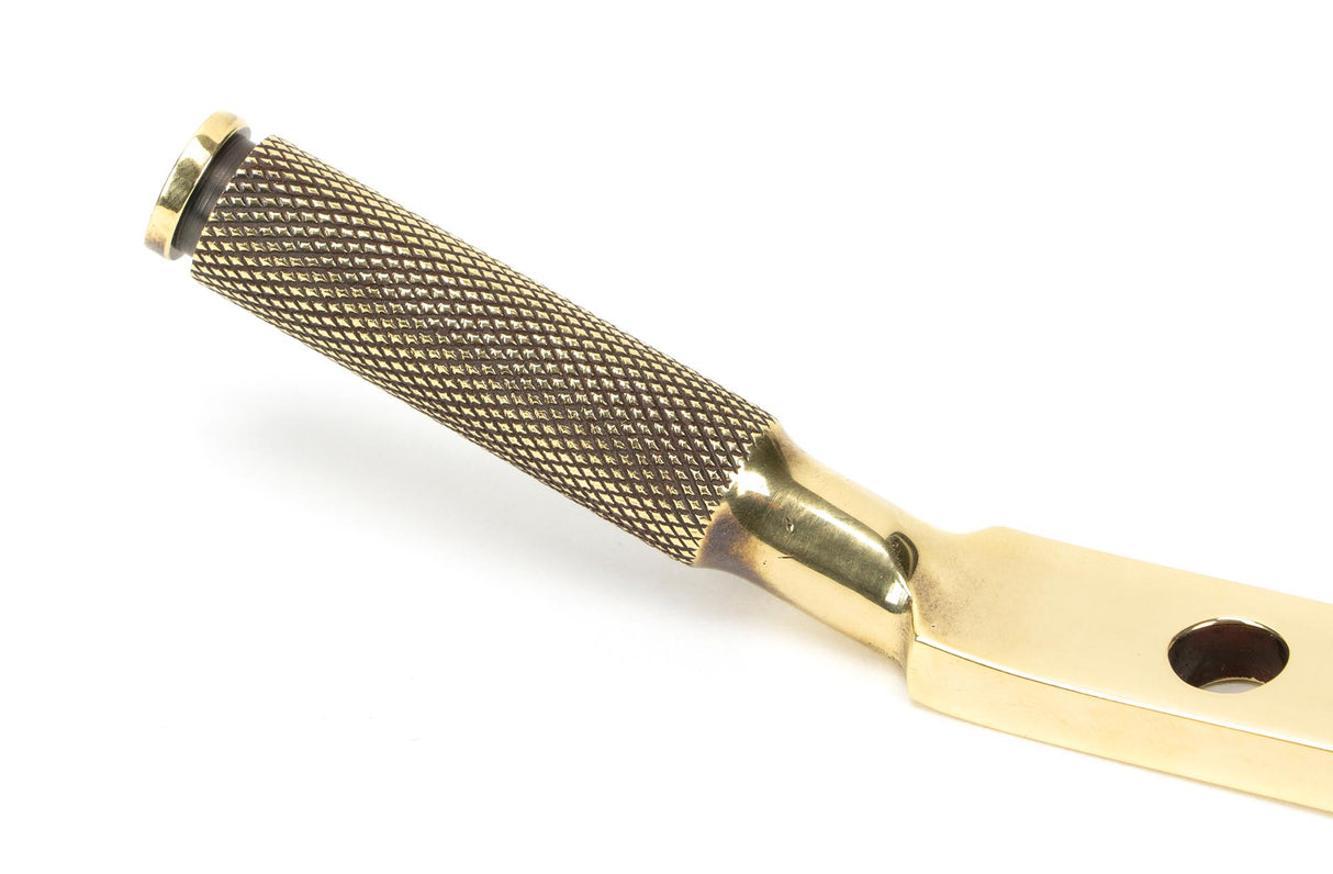 From The Anvil - Aged Brass 10" Brompton Stay | Sku. 46174 | Trade Door Handles.