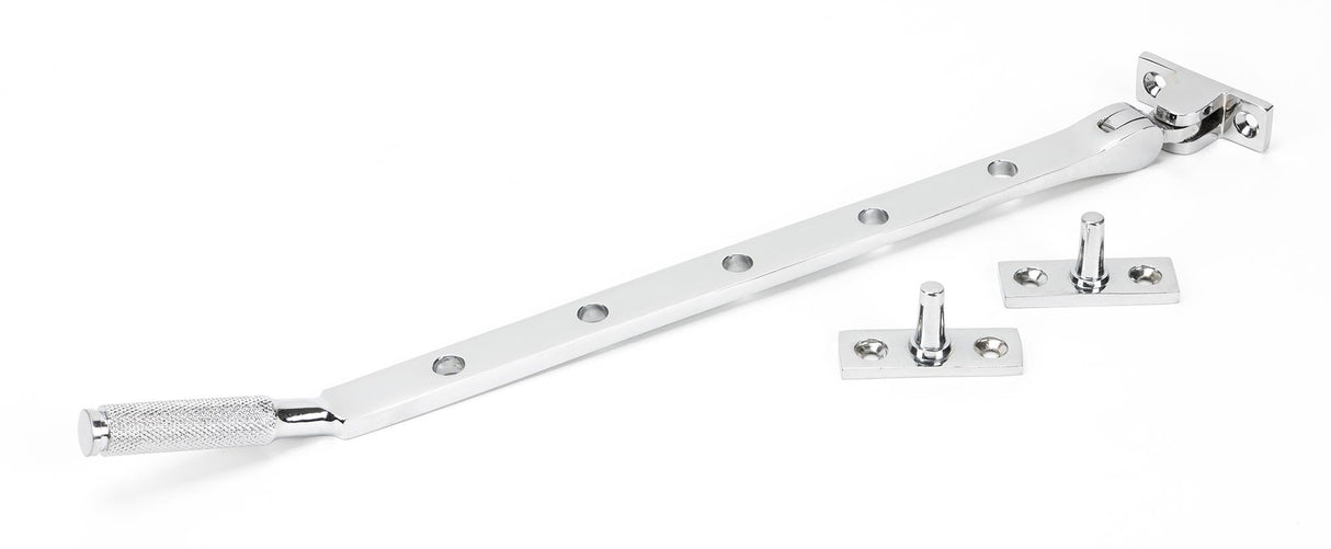 From The Anvil - Polished Chrome 12" Brompton Stay | Sku. 46178 | Trade Door Handles.