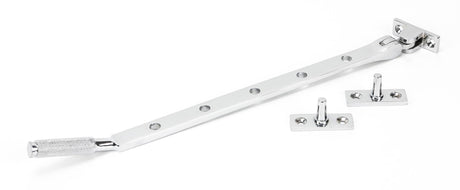 From The Anvil - Polished Chrome 12" Brompton Stay | Sku. 46178 | Trade Door Handles.
