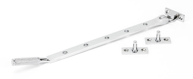 From The Anvil - Polished Chrome 12" Brompton Stay | Sku. 46178 | Trade Door Handles.