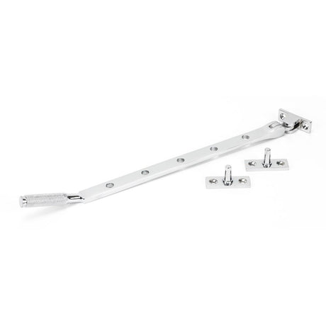 From The Anvil - Polished Chrome 12" Brompton Stay | Sku. 46178 | Trade Door Handles.