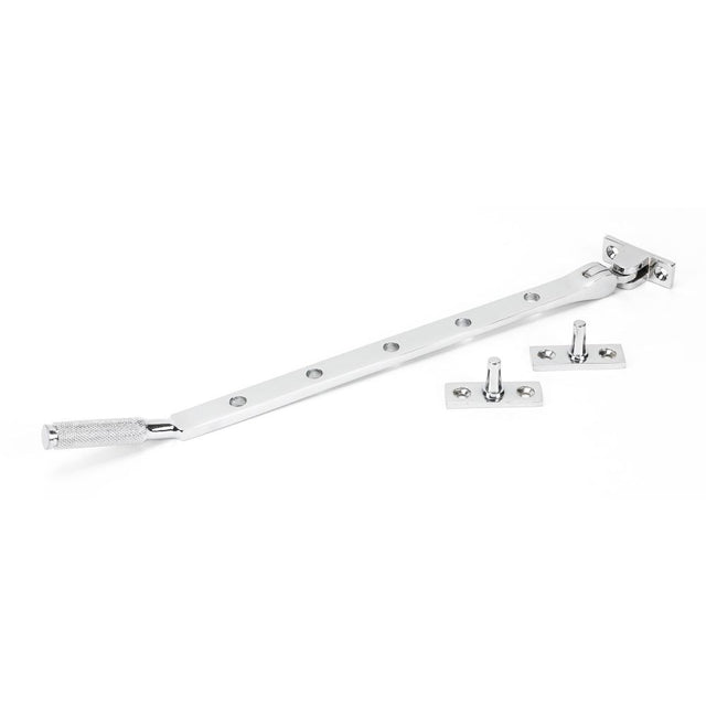 From The Anvil - Polished Chrome 12" Brompton Stay | Sku. 46178 | Trade Door Handles.