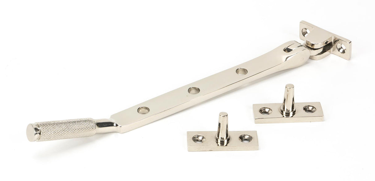 From The Anvil - Polished Nickel 8" Brompton Stay | Sku. 46179 | Trade Door Handles.