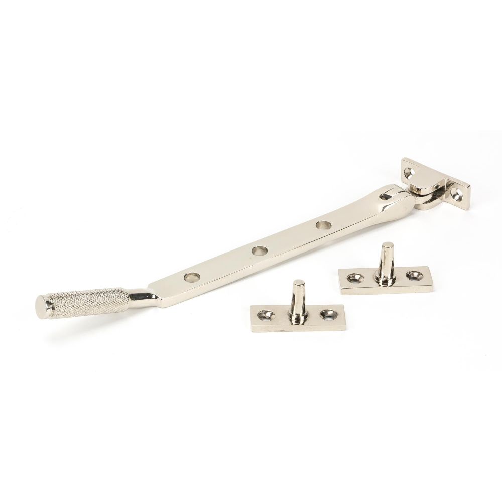 From The Anvil - Polished Nickel 8" Brompton Stay | Sku. 46179 | Trade Door Handles.