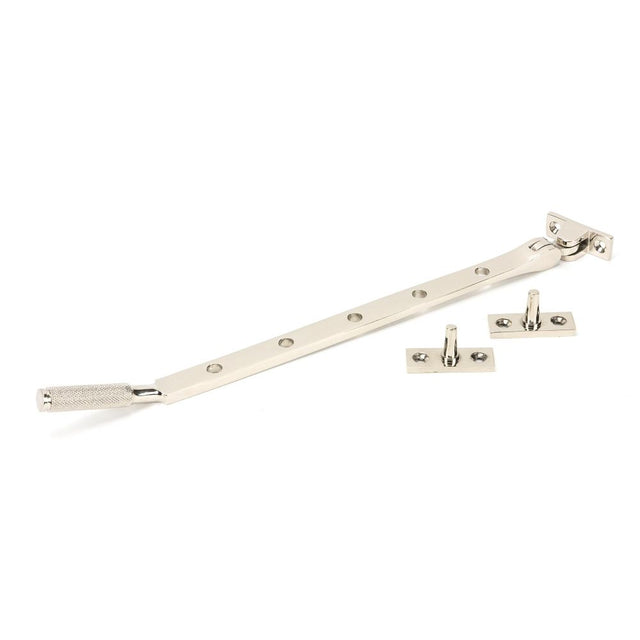 From The Anvil - Polished Nickel 12" Brompton Stay | Sku. 46181 | Trade Door Handles.