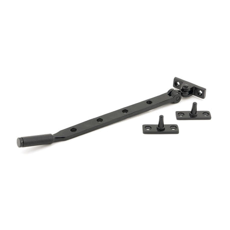 From The Anvil - Black 10" Brompton Stay | Sku. 46183 | Trade Door Handles.