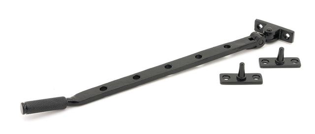 From The Anvil - Black 12" Brompton Stay | Sku. 46184 | Trade Door Handles.