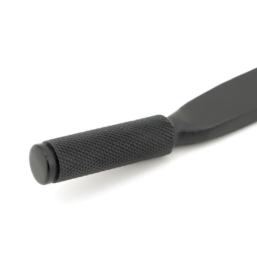 From The Anvil - Matt Black 8" Brompton Stay | Sku. 46185 | Trade Door Handles.