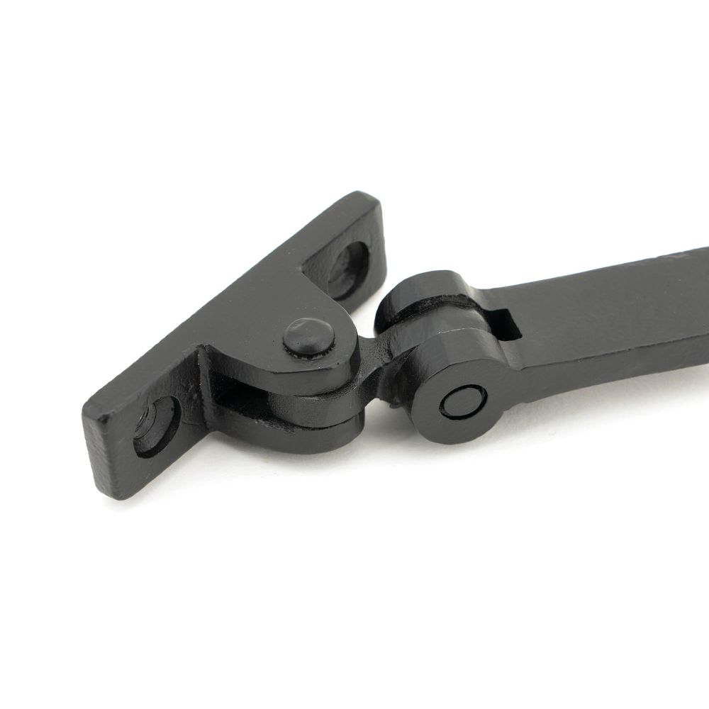 From The Anvil - Matt Black 8" Brompton Stay | Sku. 46185 | Trade Door Handles.