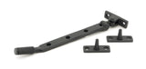 From The Anvil - Matt Black 8" Brompton Stay | Sku. 46185 | Trade Door Handles.