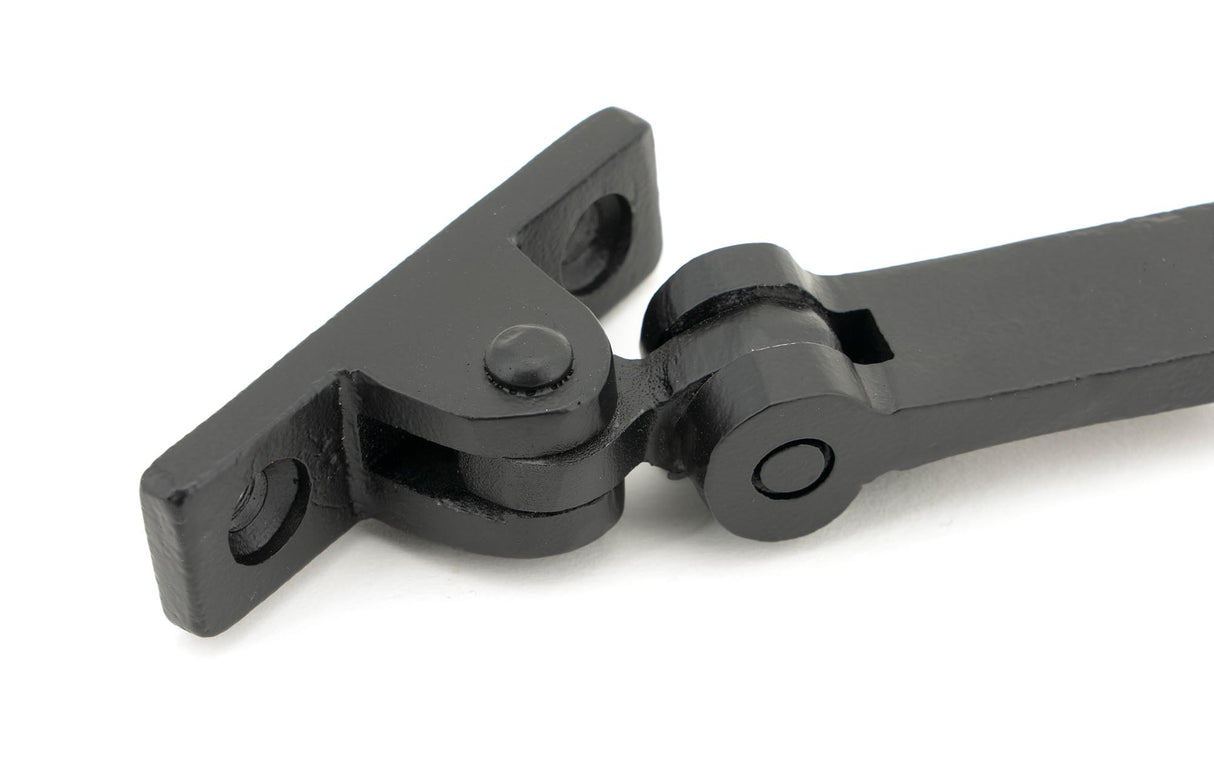 From The Anvil - Matt Black 10" Brompton Stay | Sku. 46186 | Trade Door Handles.