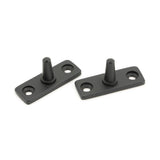 From The Anvil - Matt Black 10" Brompton Stay | Sku. 46186 | Trade Door Handles.